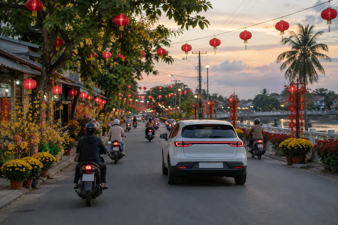 Dịp lễ Tết nên đặt xe trước 1–2 ngày