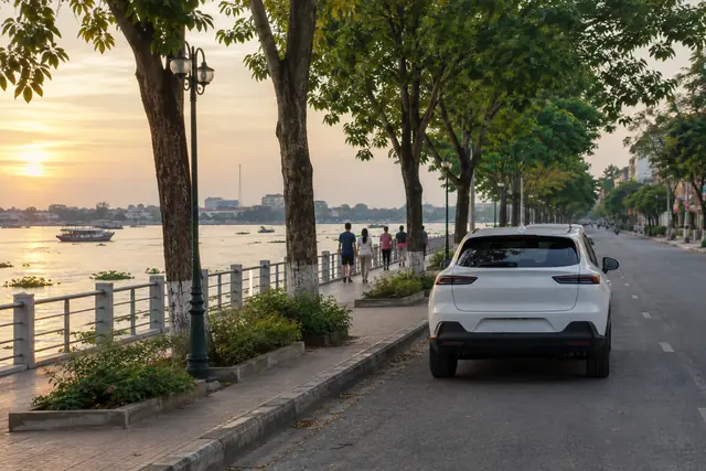 Taxi điện Long Xuyên - giải pháp di chuyển xanh cho người An Giang